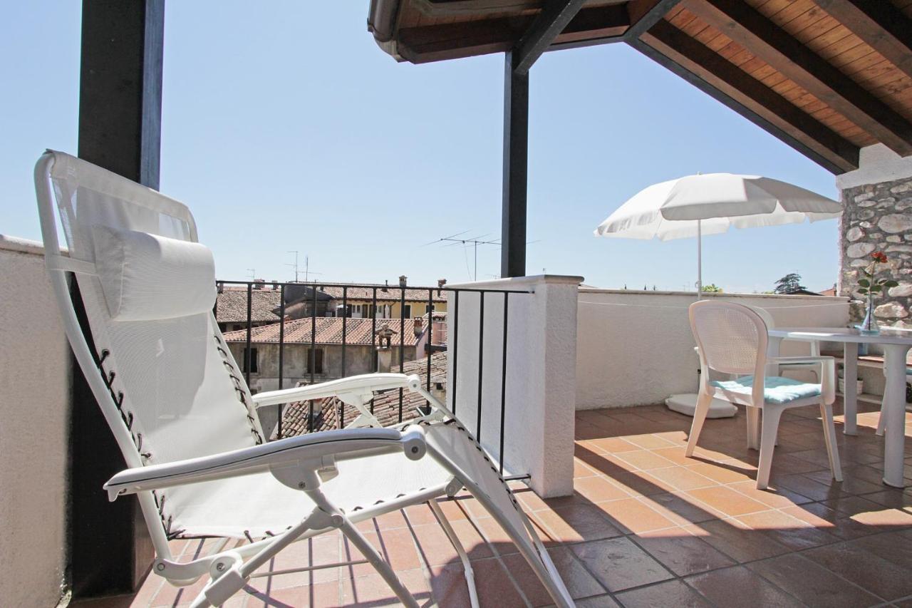 Ferienwohnung am Gardasee, mit Dachterrasse, nähe See Toscolano-Maderno Exterior foto